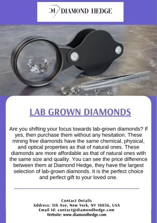 lab grown diamonds