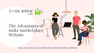 the advantages of make marketplace website