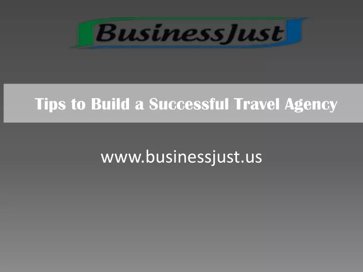 tips to build a successful travel agency