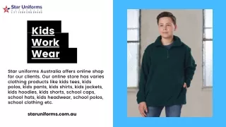 Kids Work Wear - Staruniform