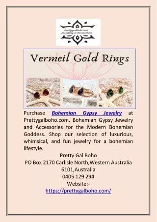 Bohemian Gypsy Jewelry | Prettygalboho.com
