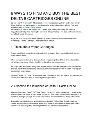 6 ways to find and buy the best delta