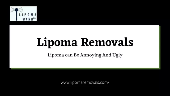 lipoma removals