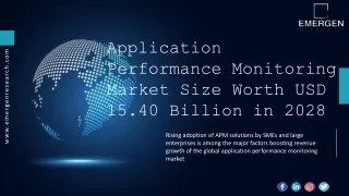 application performance monitoring market size