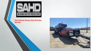 Tow Truck Services In San Antonio Tx