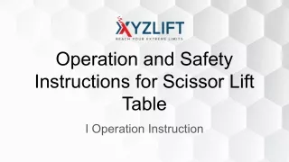Need-to-Know Tips for Scissor Lift Safety