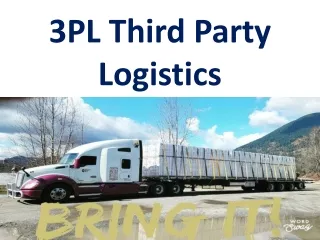3PL Third Party Logistics