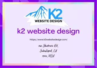 k2 website design