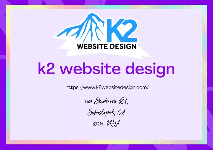k2 website design