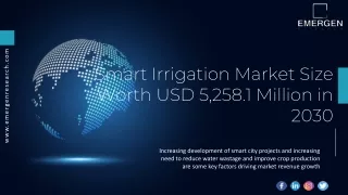 Smart irrigation