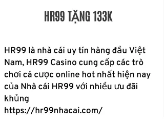 HR99 TẶNG 133K