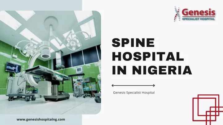 spine hospital in nigeria