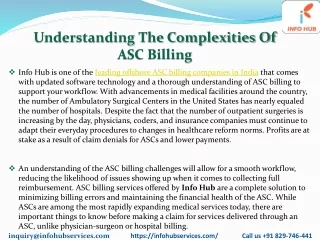 understanding the complexities of asc billing