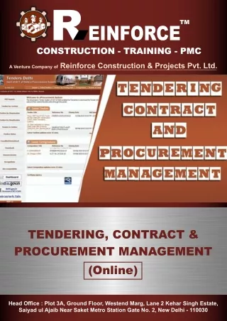 Tender Contract Management Course