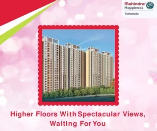 Mahindra Happinest Tathawade By Mahindra- Pune