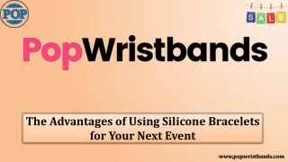 The Advantages of Using Silicone Bracelets for Your Next Event