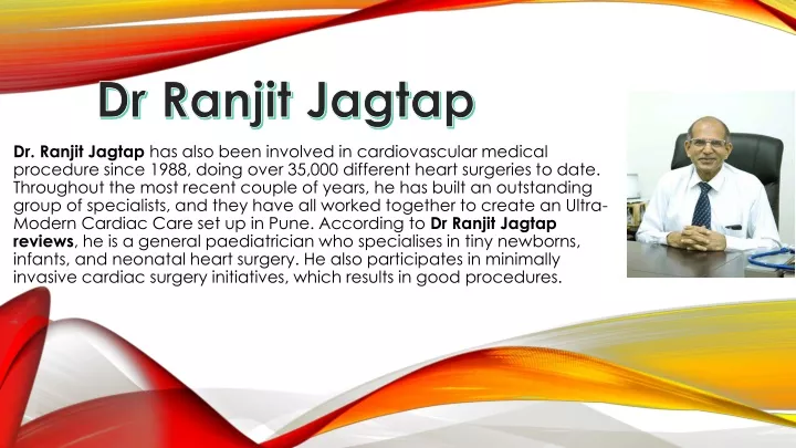 dr ranjit j agtap