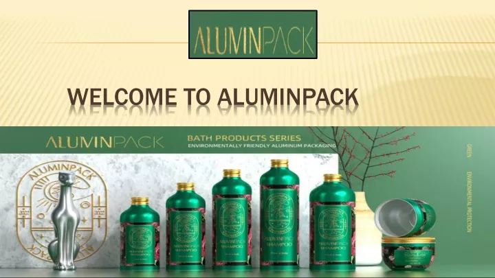 welcome to aluminpack