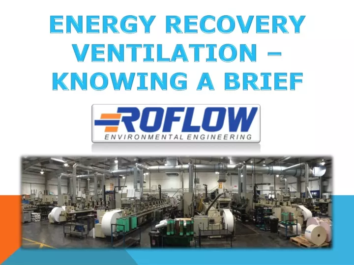 energy recovery ventilation knowing a brief