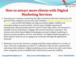 how to attract more clients with digital