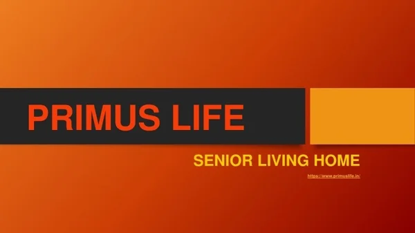 Retirement Communities in Bangalore