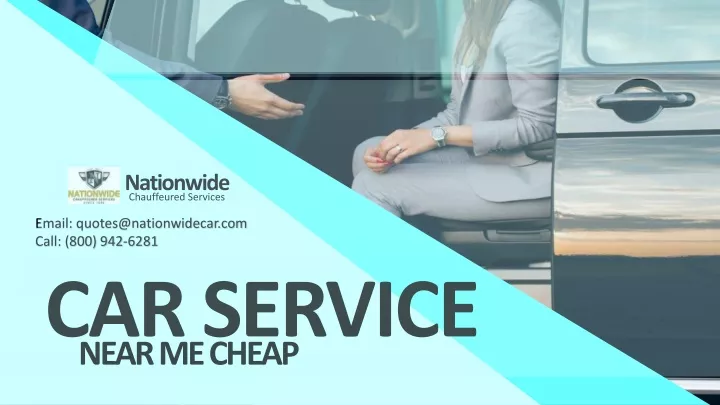 nationwide chauffeured services