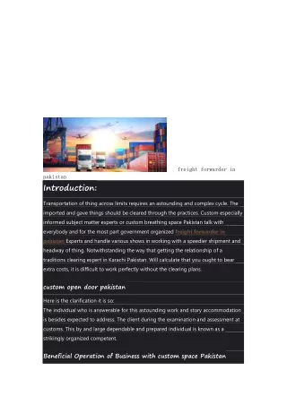 the beneficial operation of business with custom