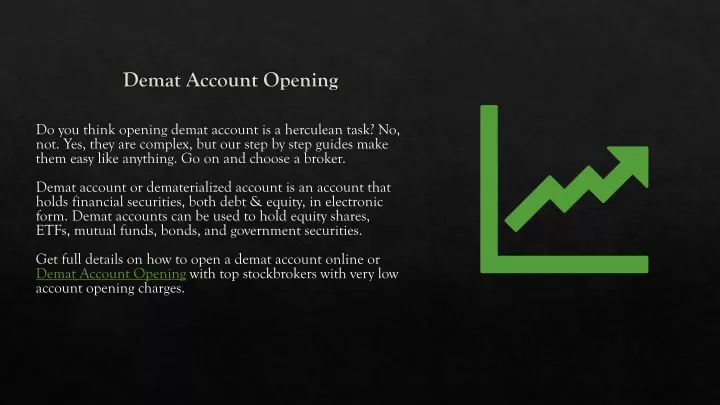 demat account opening
