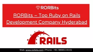 rorbits top ruby on rails development company