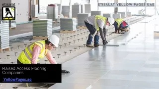 Raised Access Flooring Companies in UAE