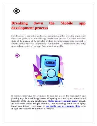 breaking development process mobile