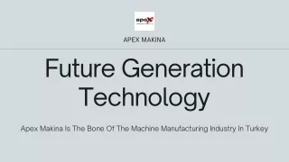 apex makina