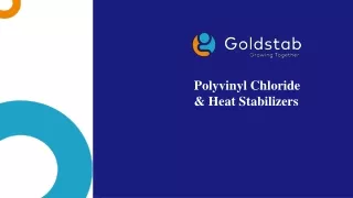 Goldstab - Stabilizers for PVC