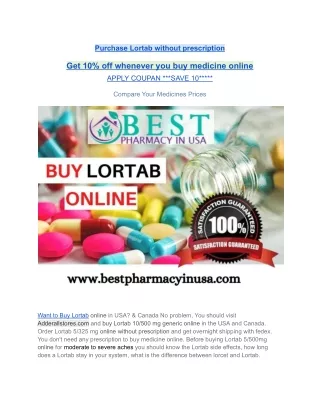 Buy Lortab online |   Bestpharmacyinusa.com