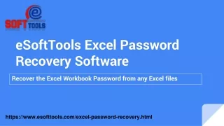 eSoftTools Excel Password Recovery Software