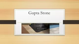 Natural Stone Suppliers | Exporter of Natural Stone India : Gupta Stone