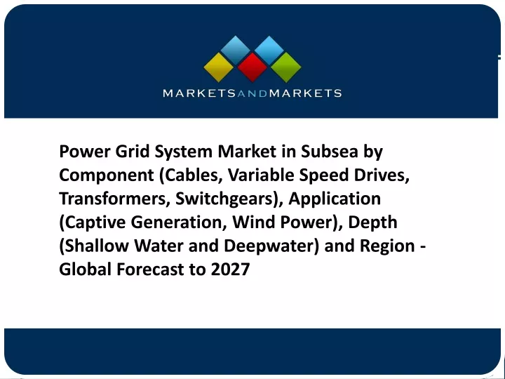 power grid system market in subsea by component
