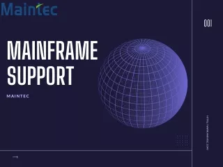 Mainframe operation support