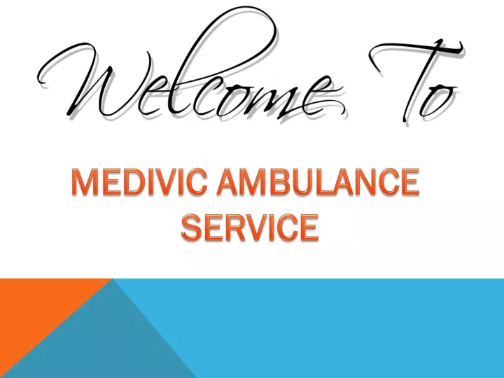 medivic ambulance service