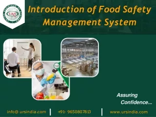 ISO 22000 Food Safety Management System