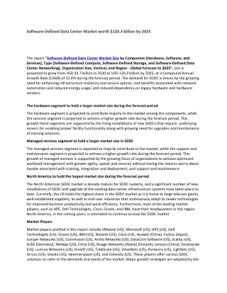 software defined data center market worth