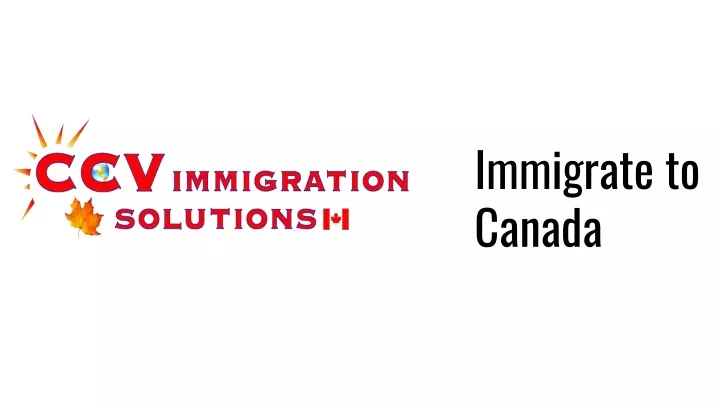 immigrate to canada