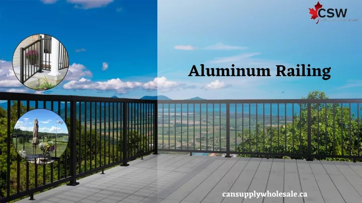 aluminum railing