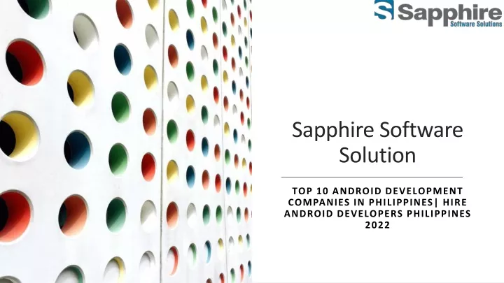 sapphire software solution