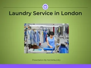 Laundry Service in London