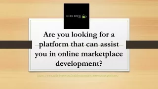 are you looking for a platform that can assist