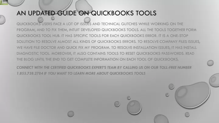 an updated guide on quickbooks tools