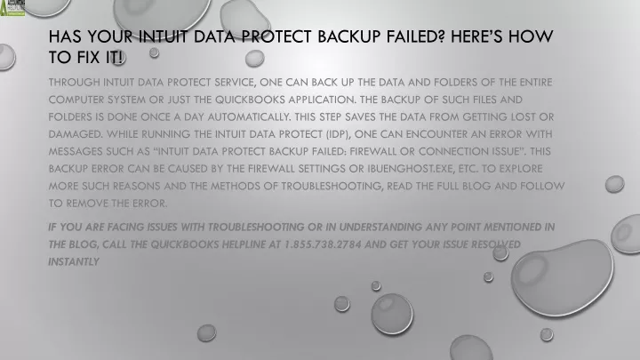 has your intuit data protect backup failed here s how to fix it