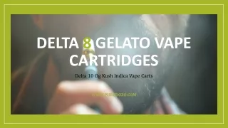 Delta 8 Gelato Vape Cartridges, Pure Dozo