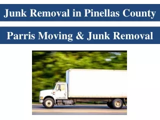 junk removal in pinellas county